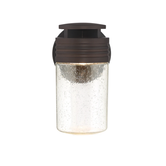 Park Harbor Bakman 9" Tall LED Outdoor Wall Sconce