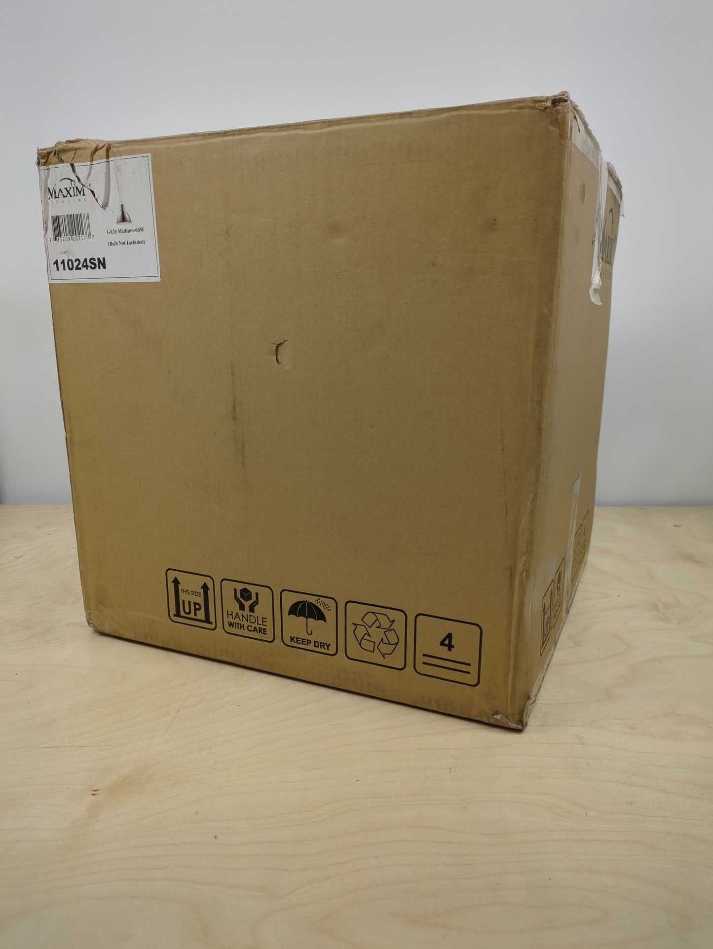 Maxim 11024SN Cora Single Light 14" Wide Pendant with Metal Dome Shade | Build.com