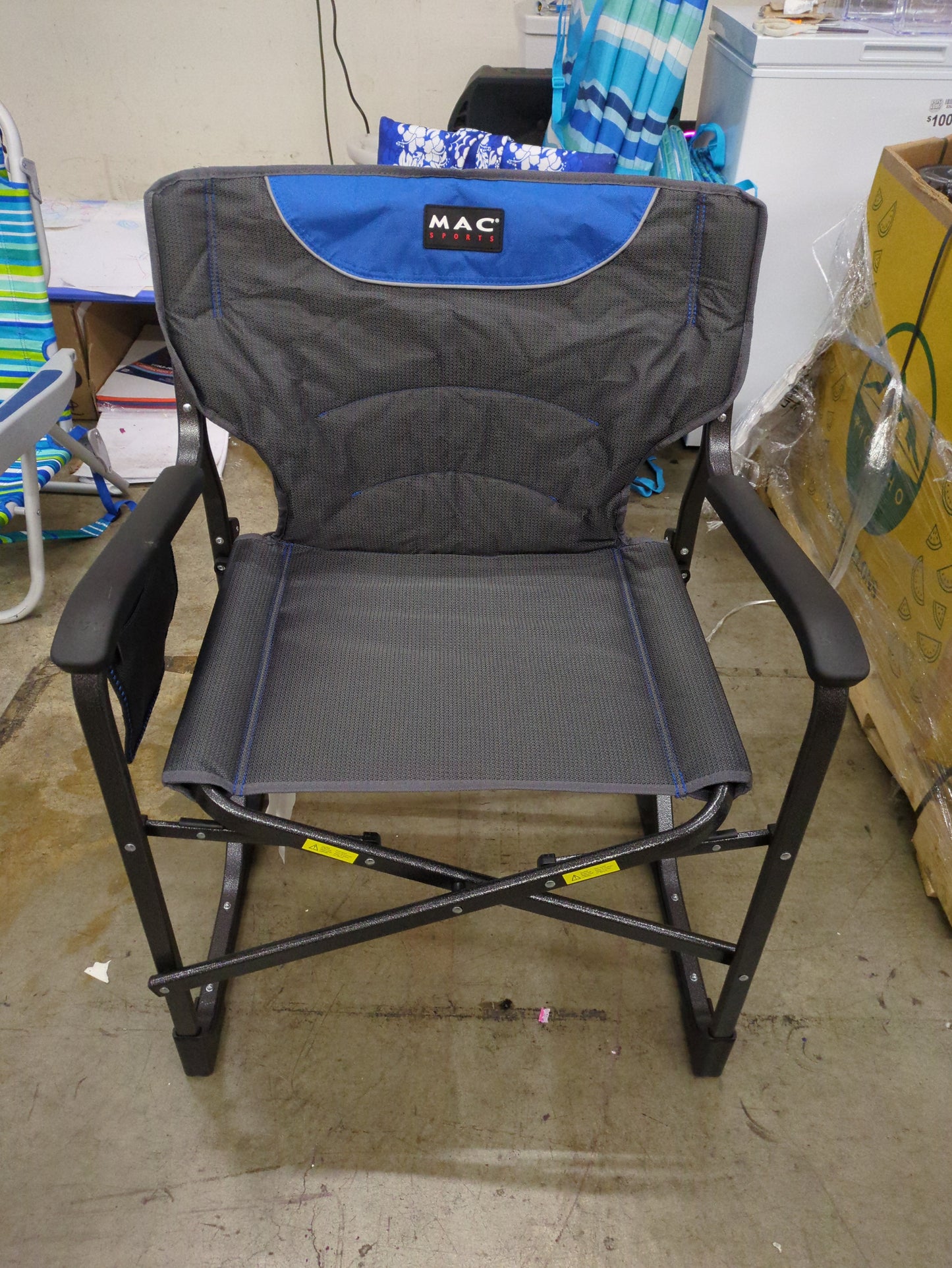 Mac Sports Rock n Lock Director Chair - Retail $75
