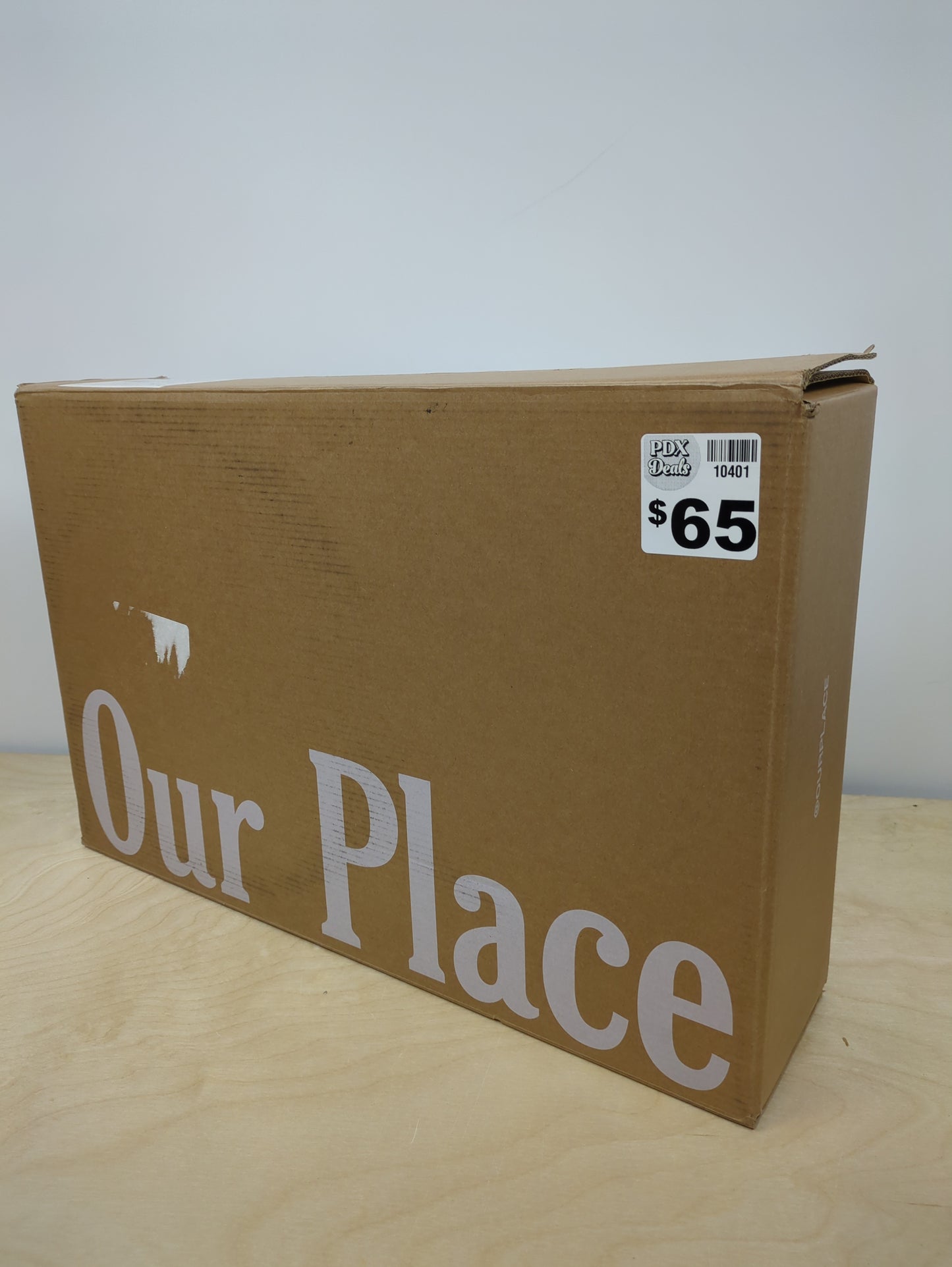 Our Place 4-piece Ceramic Nonstick 12.5” Family Sized Always Pan with Steamer - Retail $130