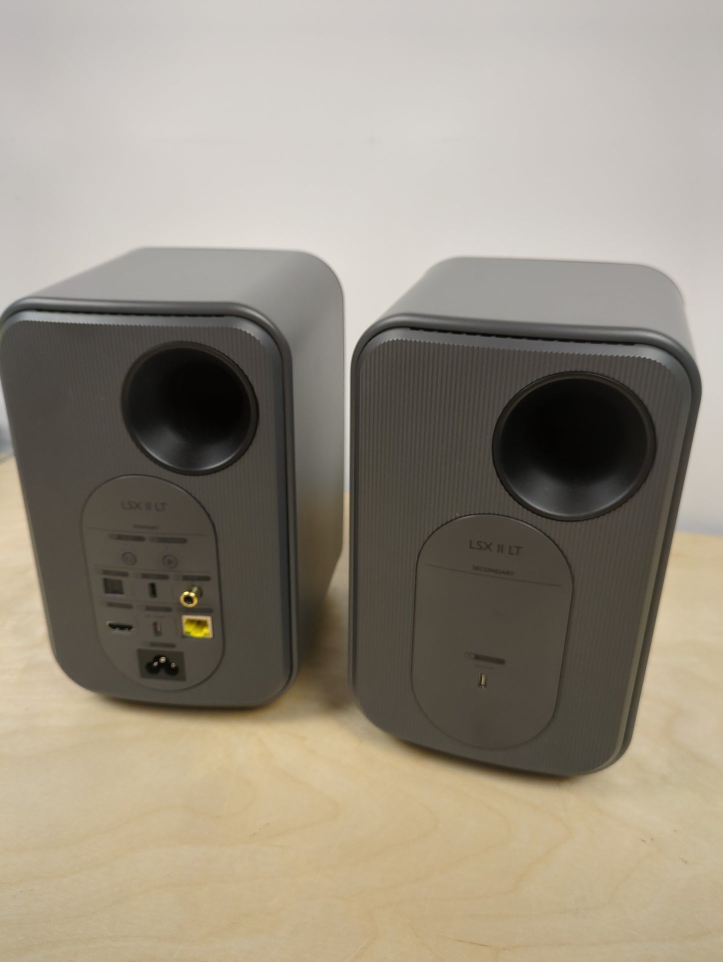 KEF LSX II LT Wireless HiFi Speakers - Pair (Graphite Grey)