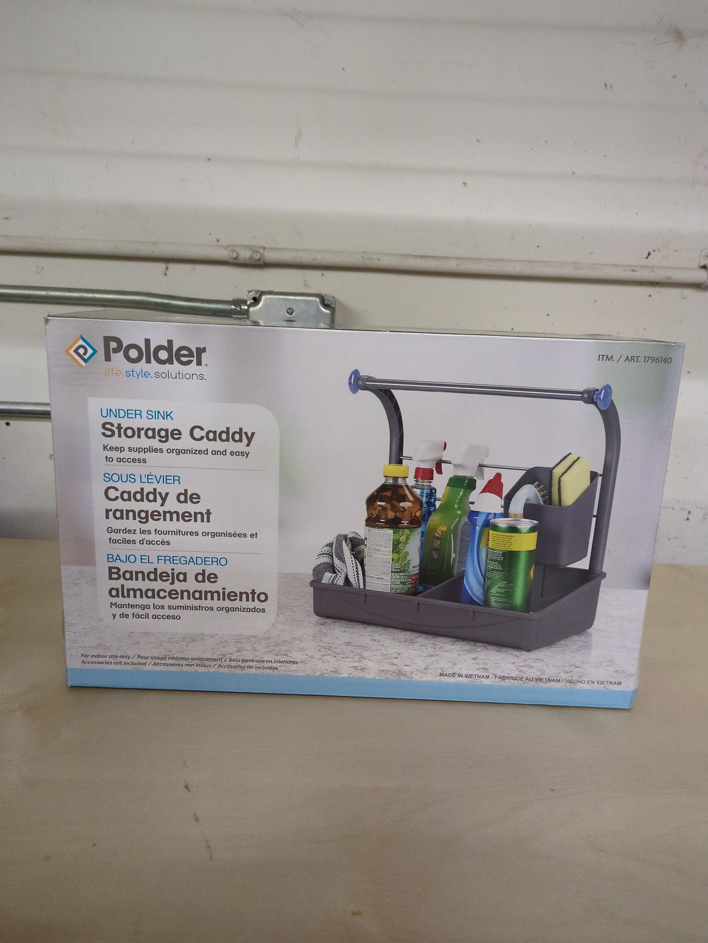 Polder Under Sink Storage Caddy - Retail $13
