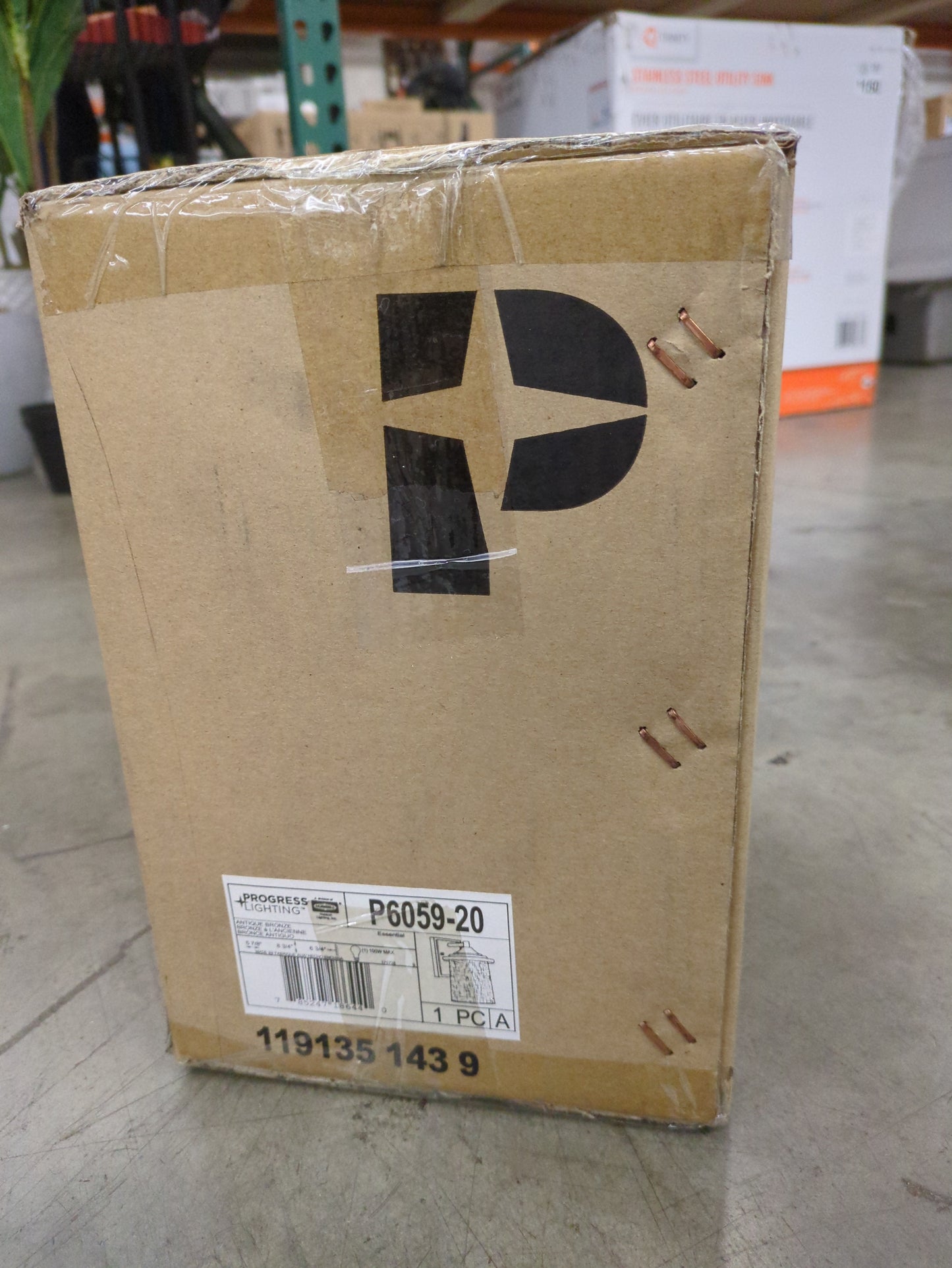 Progress Lighting P6059-20 Essential Outdoor Wall Sconce with 1 Light - 9" Tall | Build.com