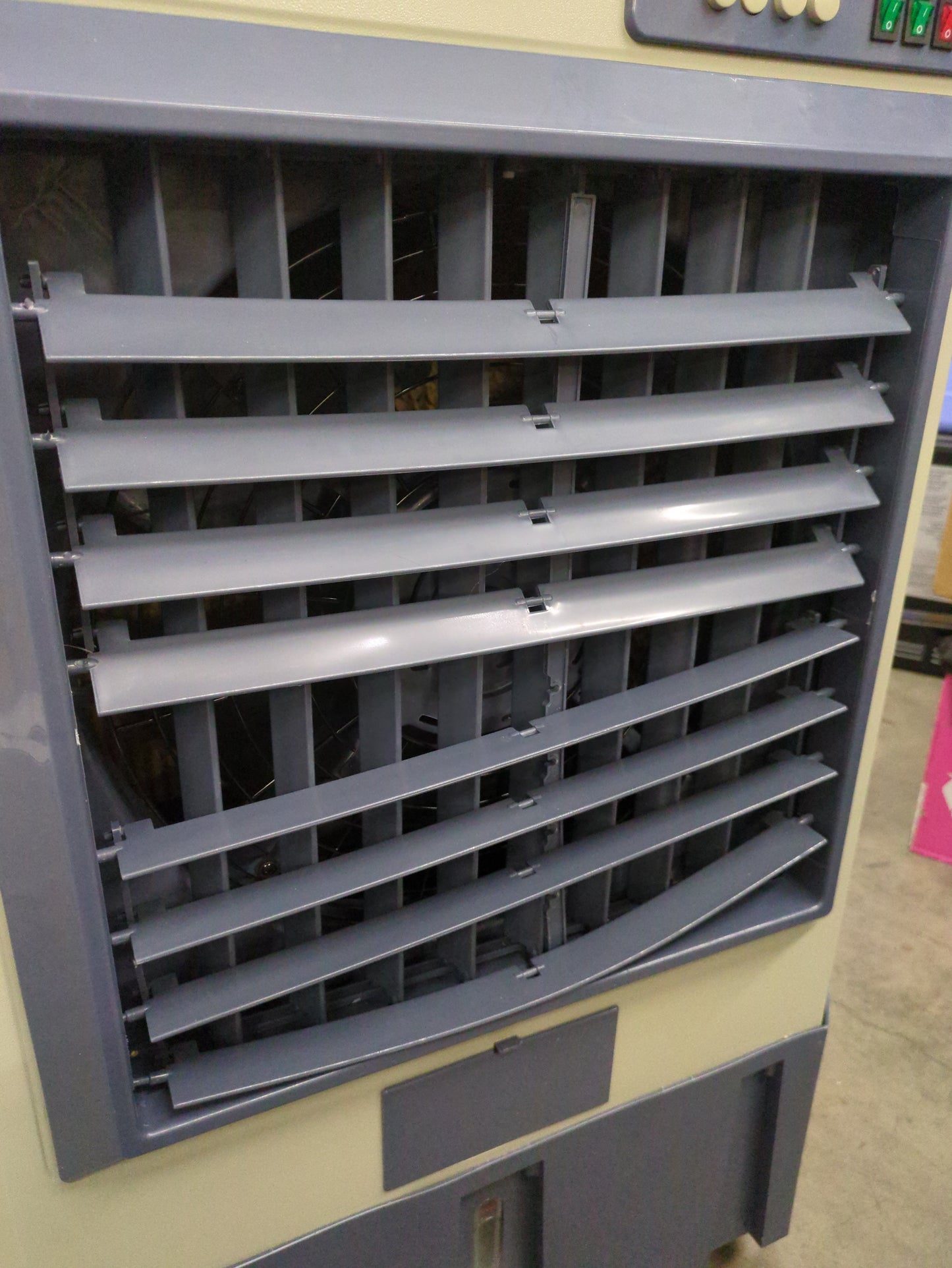 Lightly Used w/ DMG - Swamp Cooler, 4800CFM Portable Evaporative Air Cooler with Continuous Auto Fill, Commercial Use, 41 Inch - Retail $350