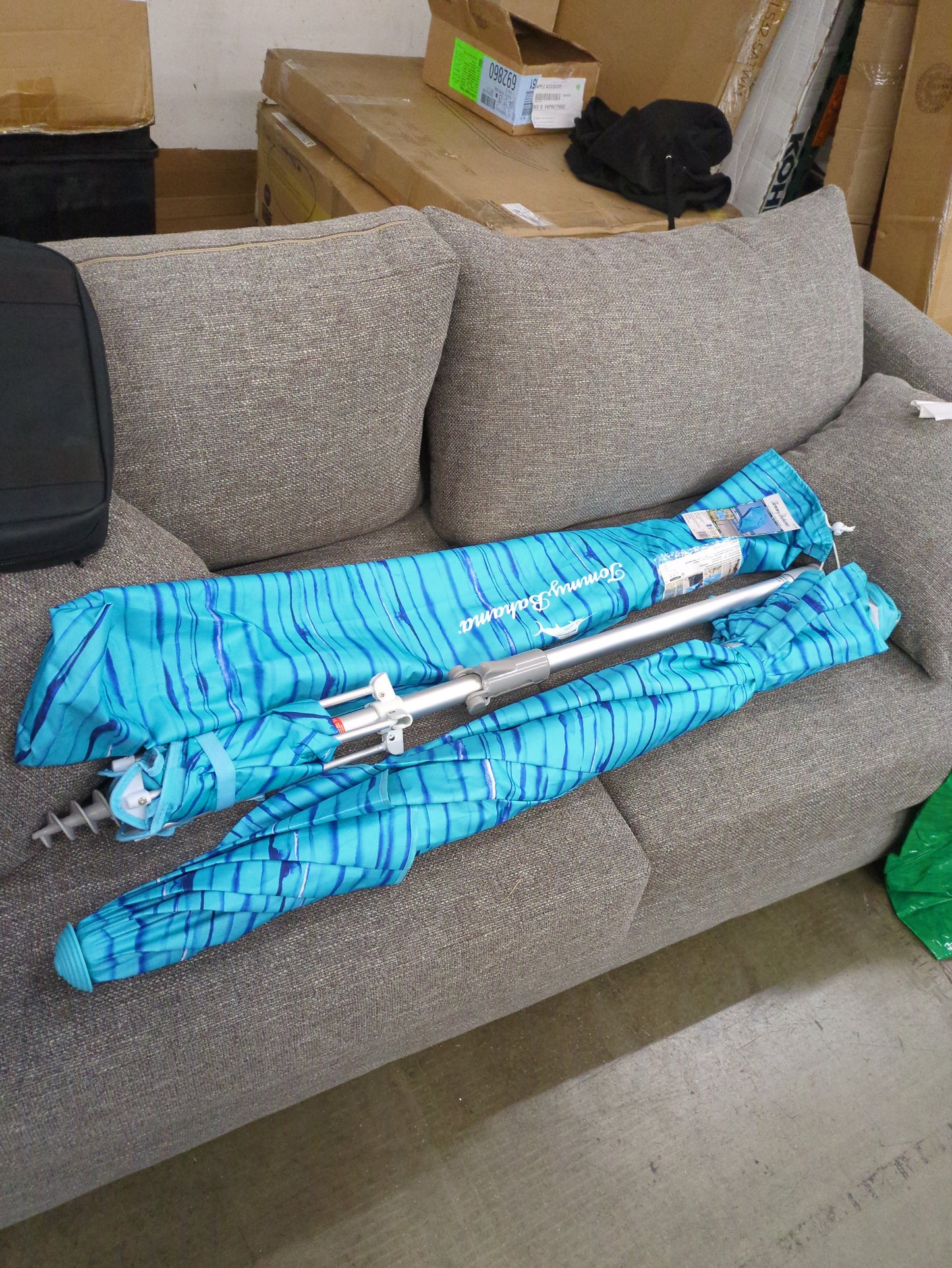 Tommy Bahama ANCHORX 8ft Beach Umbrella - Retail $49