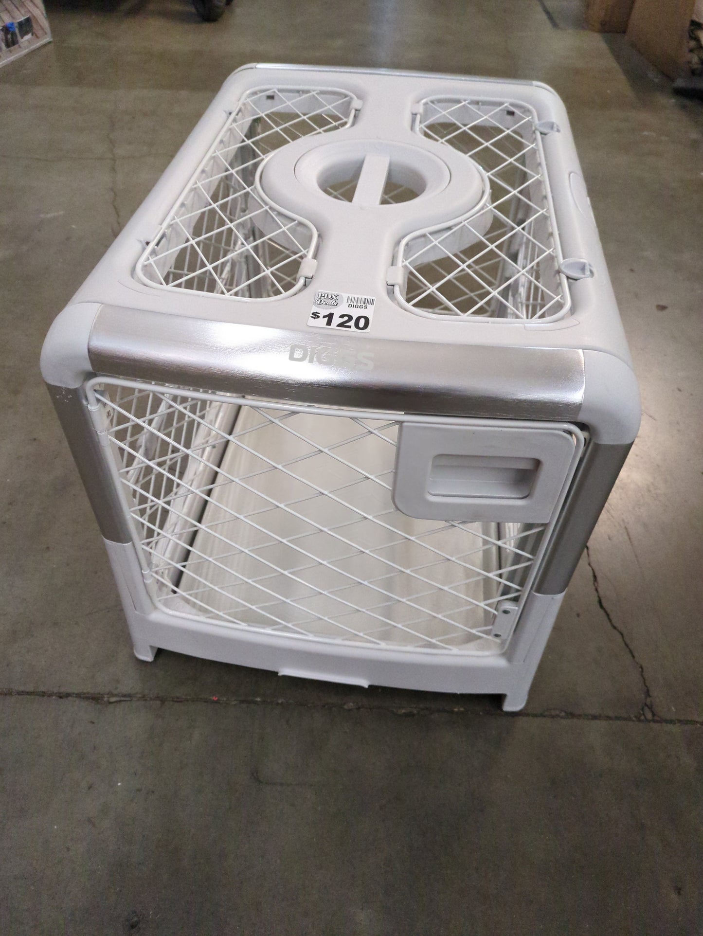 Diggs Revol Collapsible Dog Crate and Pad Set, Small - Retail $250