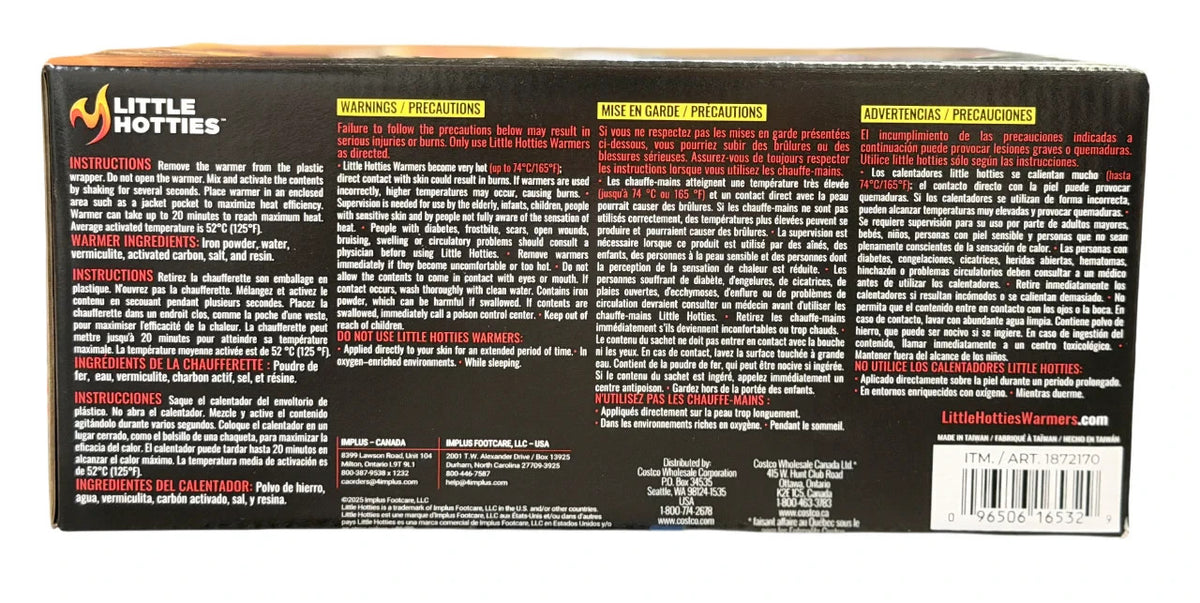 Little Hotties 40ct Hand Warmers – Up to 8 Hours of Heat