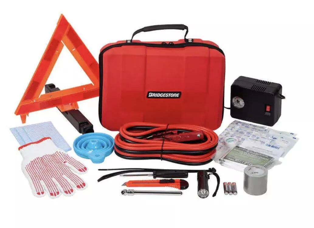 Bridgestone Auto Safety Emergency Kit - Retail $49