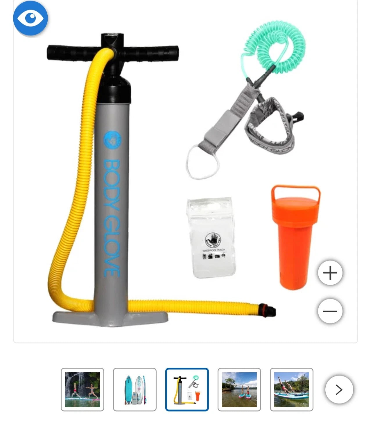 NEW - Body Glove Oasis 10’ Inflatable Stand Up YOGA Paddle Board Package