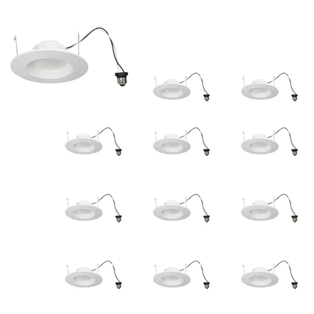 12pk Sylvania RT5/6 inch 65w Equivalent Retrofit Recessed LED Color Select Dimmable