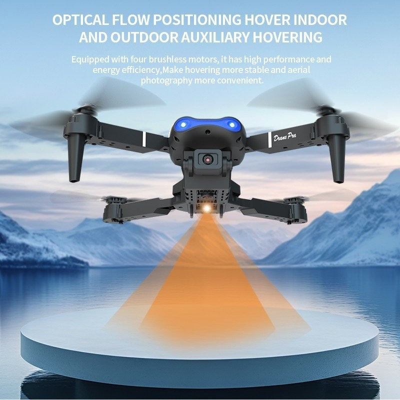 E99 Drone, Remote Control with Screen, Camera, Obstacle Avoidance, Foldable Arms