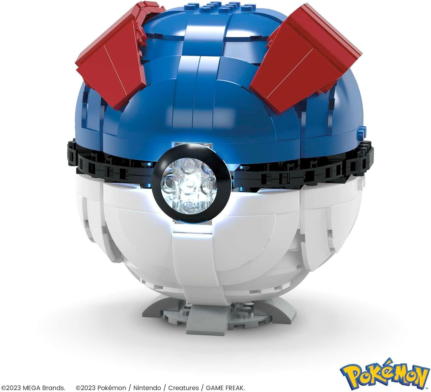 MEGA Pokémon Building Toys for Adults, Buildable Jumbo Great Ball with 299 Piece