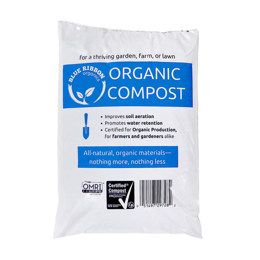 Ribbon Organics OMRI Certified Organic Compost Size: 7.9 Gallons, 32-35 Pound...