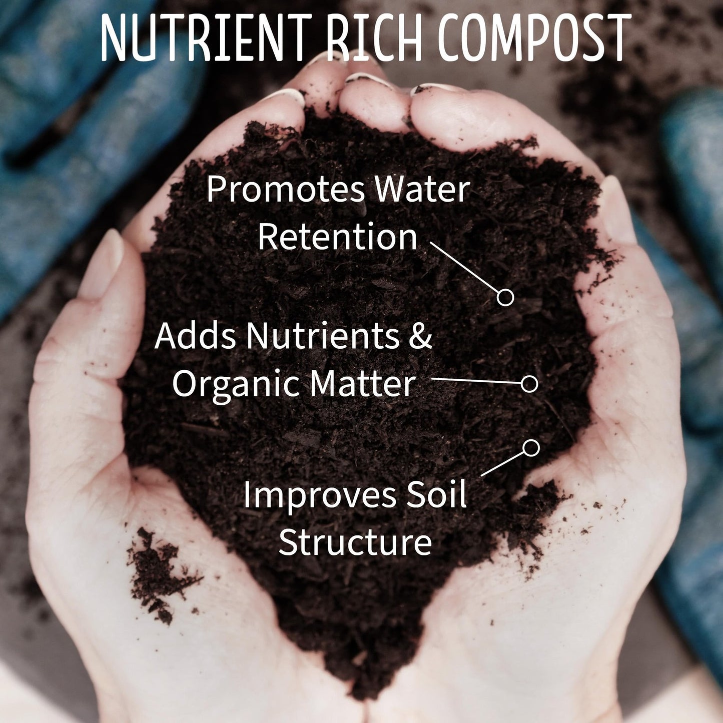 Ribbon Organics OMRI Certified Organic Compost Size: 7.9 Gallons, 32-35 Pound...