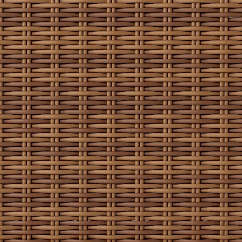 Brookfield Steel Wicker Folding Coffee Table - Threshold