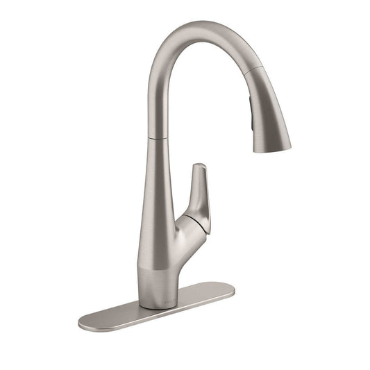 NEW - Kohler Lir Pulldown Kitchen Faucet - Retail $179