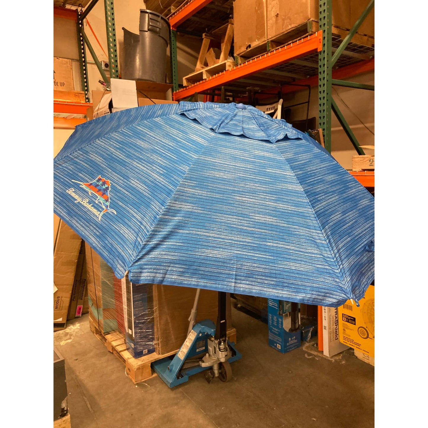 Like NEW - Tommy Bahama 8 ft Beach Umbrella - Retail $49