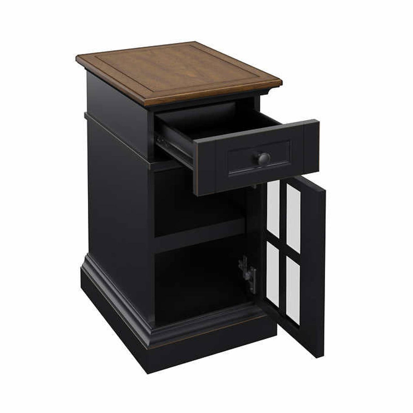 NEW - Costco - Tresanti Nathaniel Chairside Table with Power - Retail $139