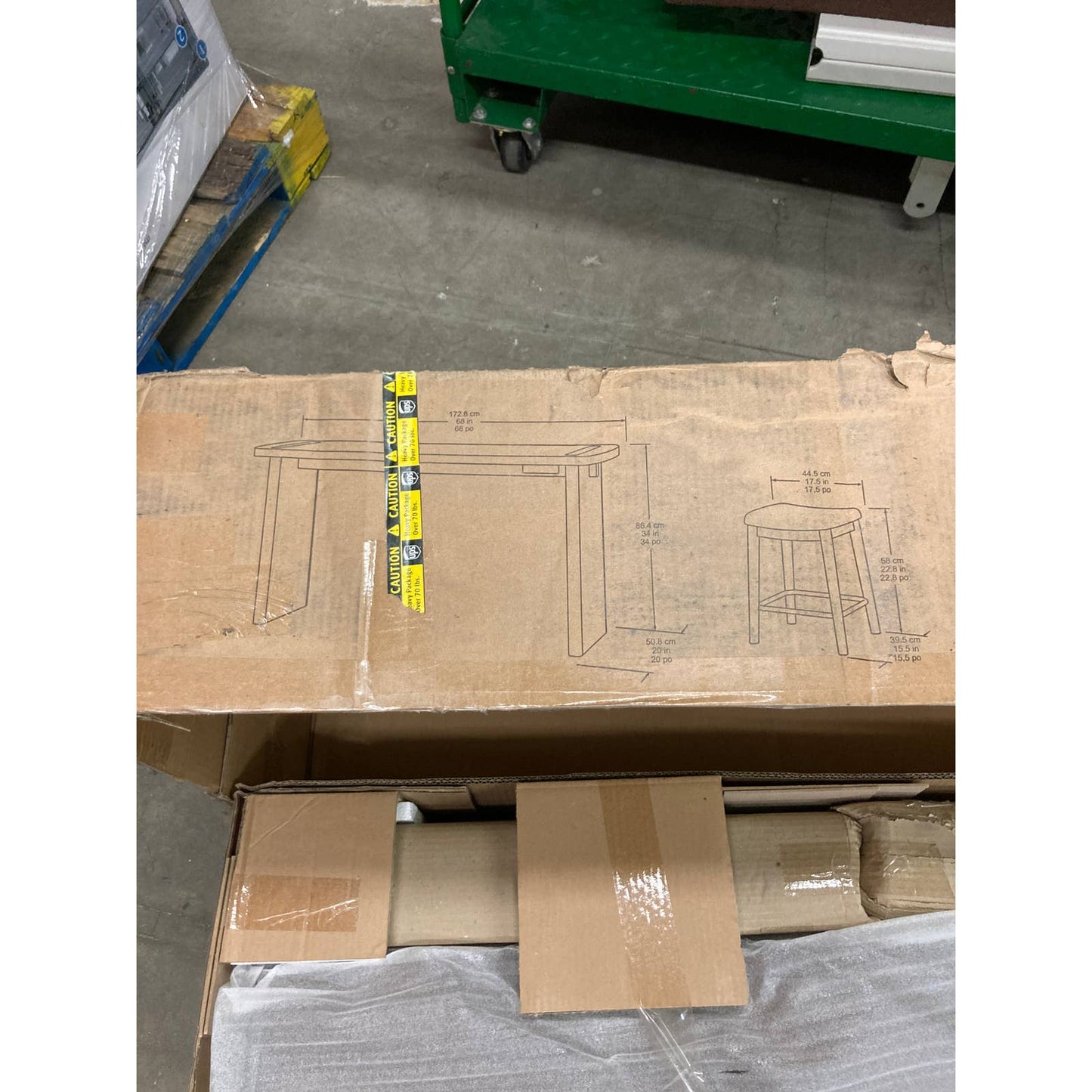 NEW - Costco - Isabel 4-piece Sofa Table Set - Retail $599