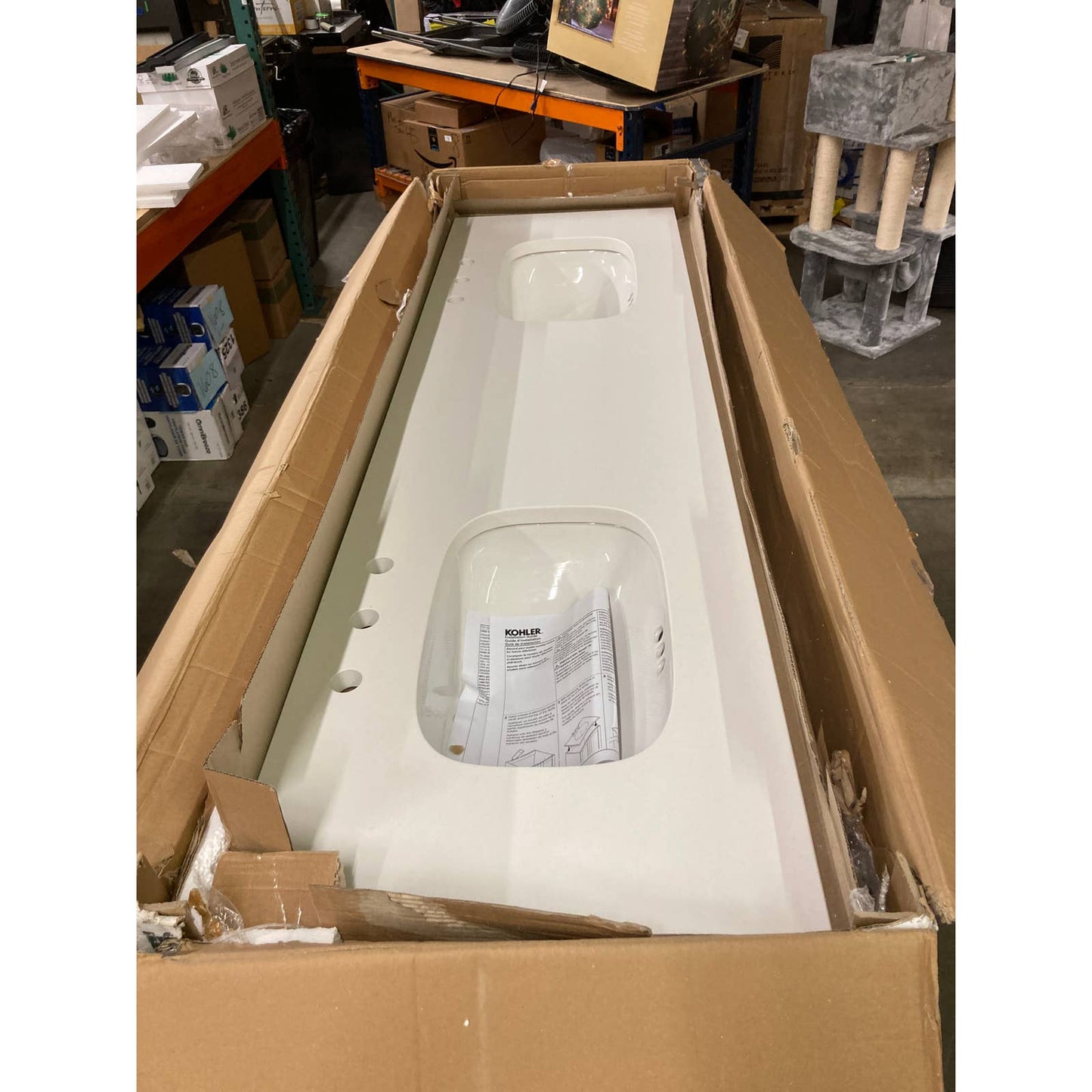 NEW - Kohler Tellin 72" Bath Vanity - Retail $1999