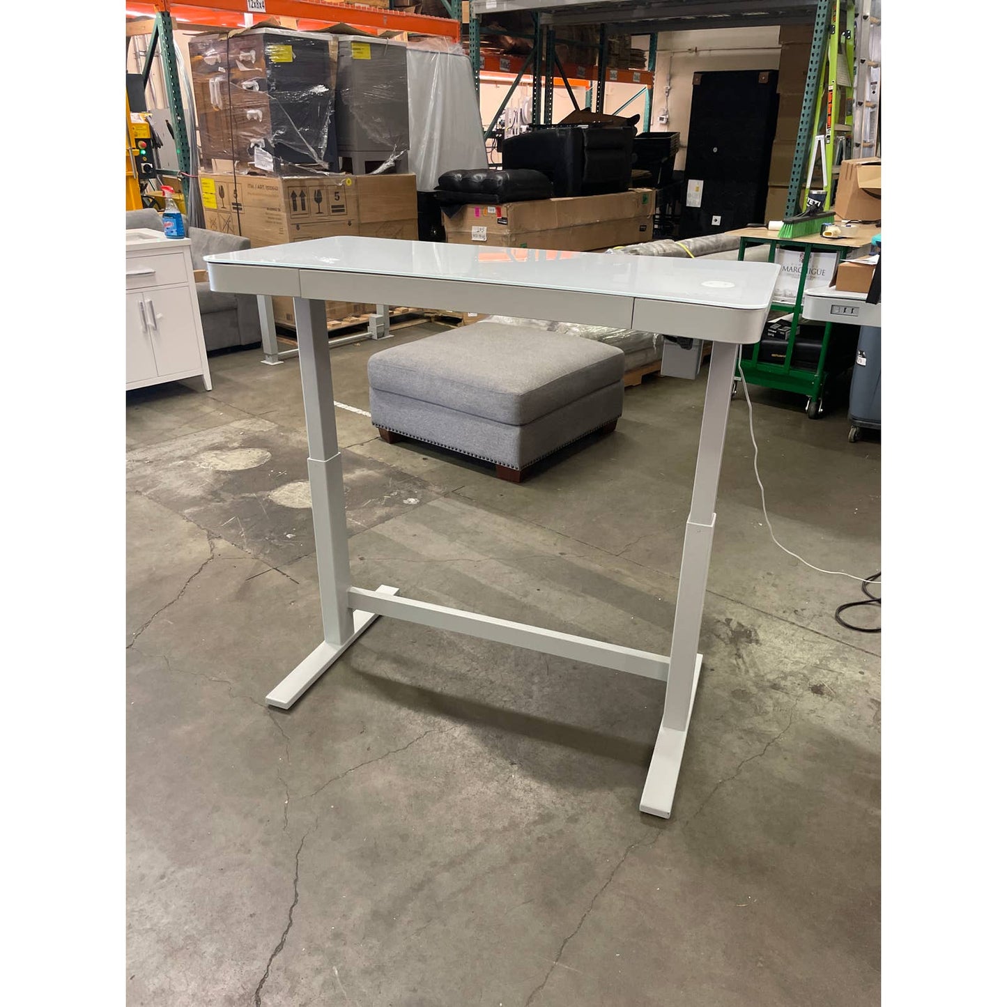 Costco - Tresanti 47" Curved Adjustable Height Desk - Retail $359