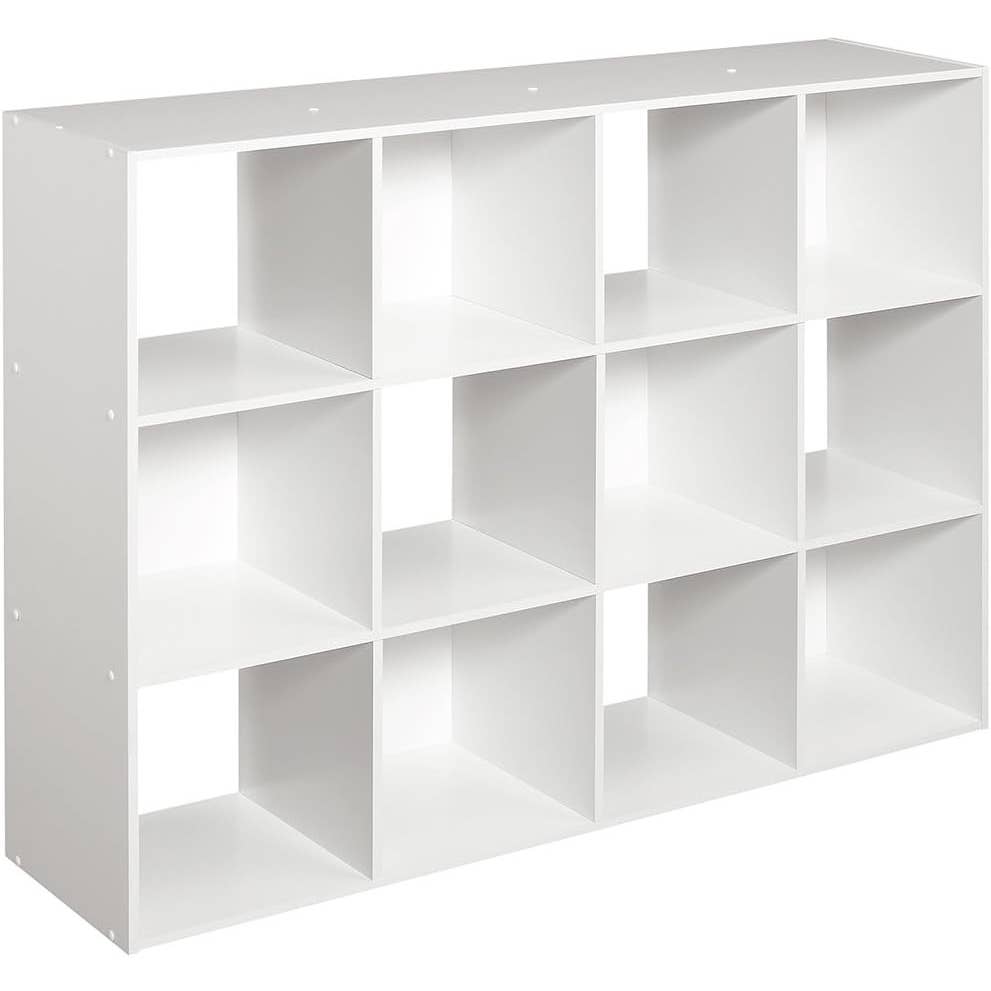 Like NEW - ClosetMaid 1290 Cubeicals Organizer, 12-Cube, White