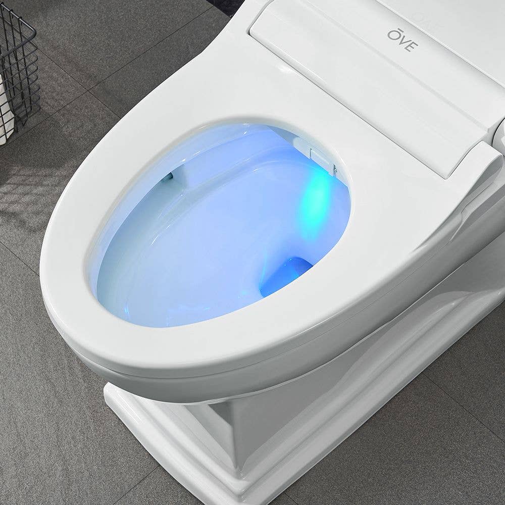 NEW - OVE IRENNE Classic Smart Bidet Toilet - Retail $1049
