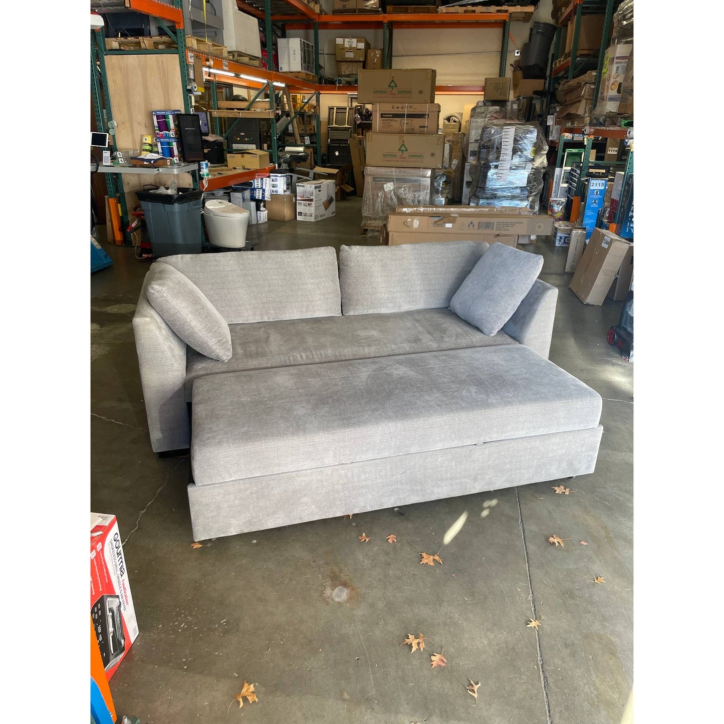 Costco - Thomasville Marion Fabric Convertible Sofa - Retail $1299