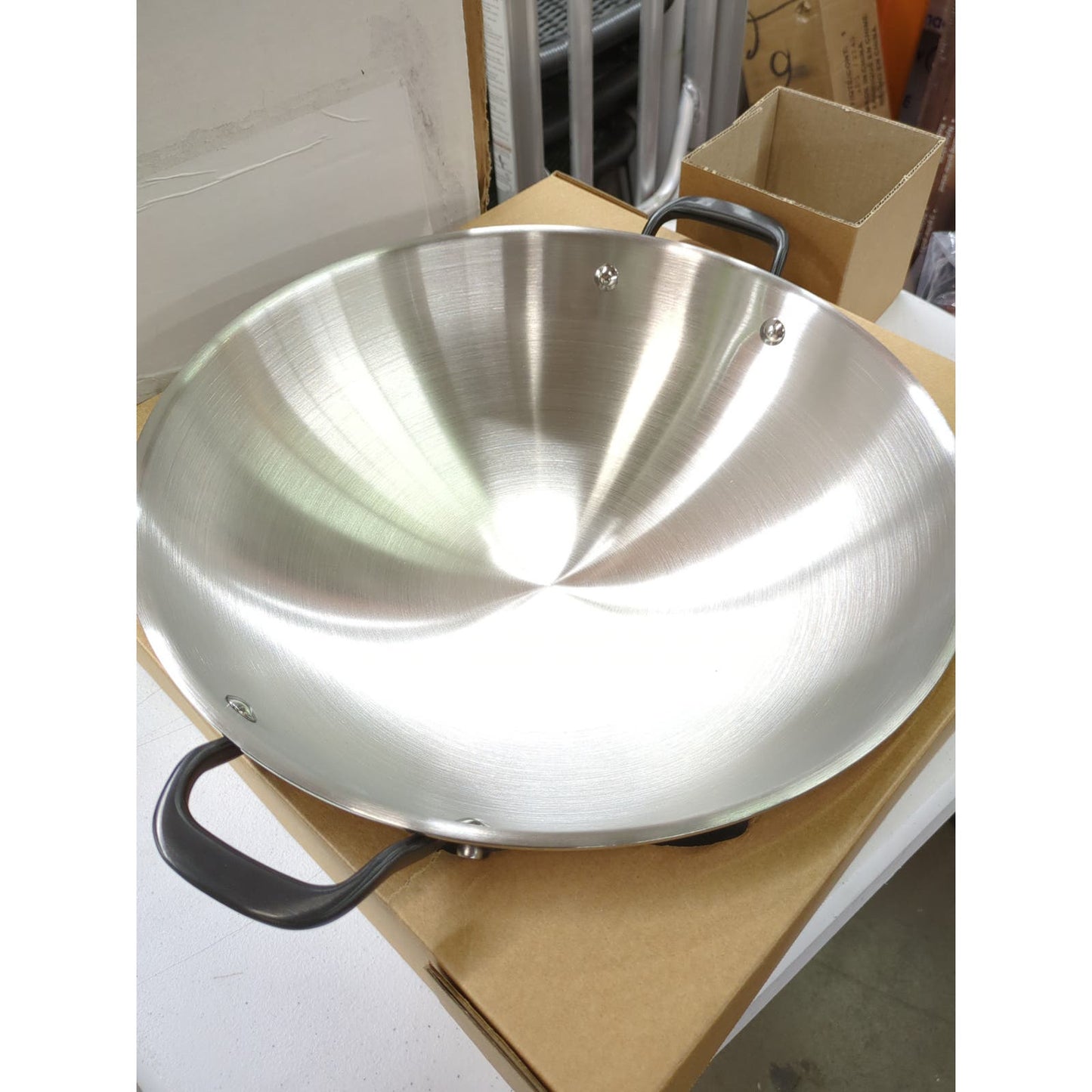 KitchenAid 15” 5-Ply Clad Stainless Steel Wok - Retail $99