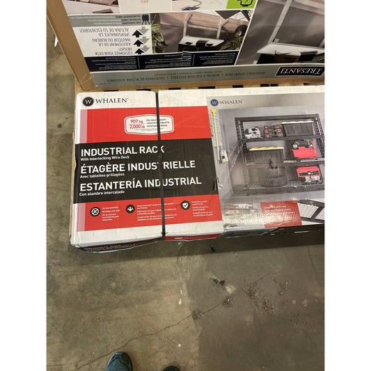 NEW - Costco - Whalen Industrial Rack, 77” x 24” x 72” - Retail $279