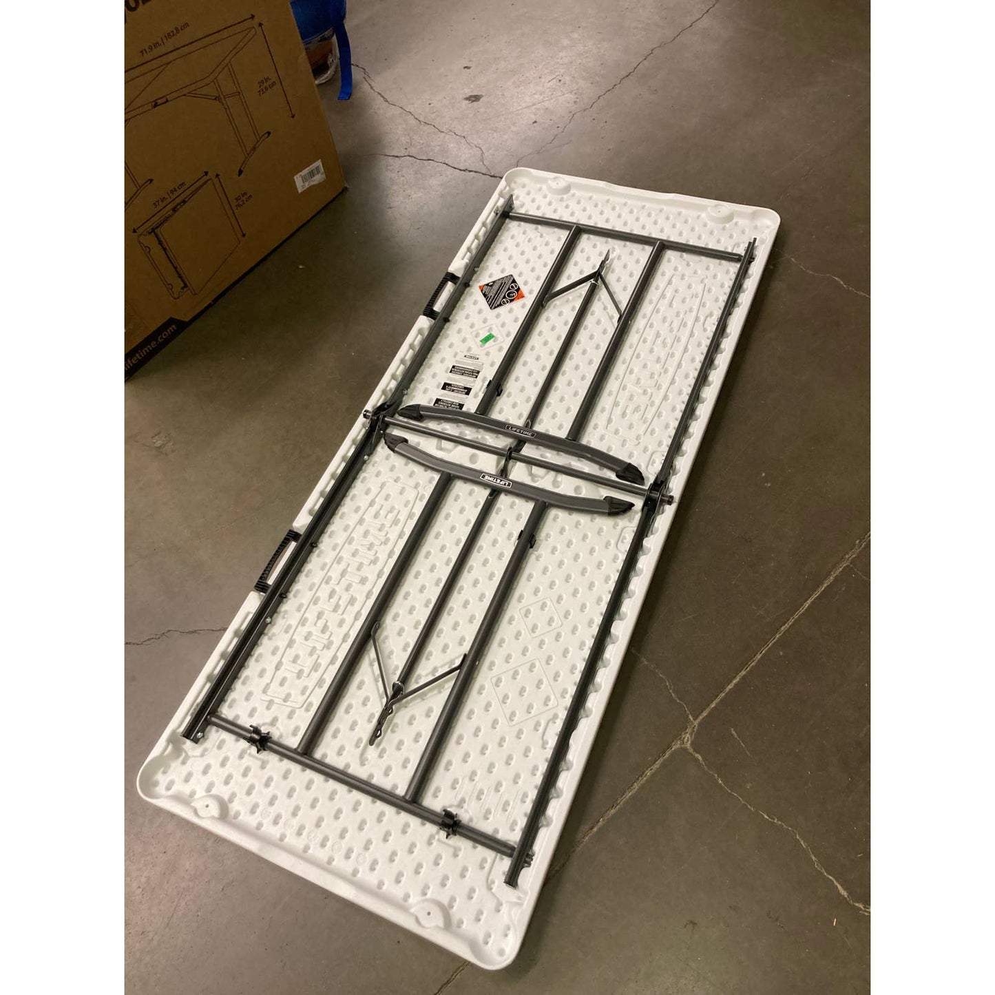 Lifetime Commercial 6' Fold-in-Half Table