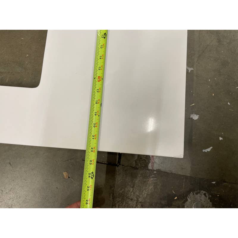Quartz Bathroom Countertop - 42" x 22" - 3 Hole