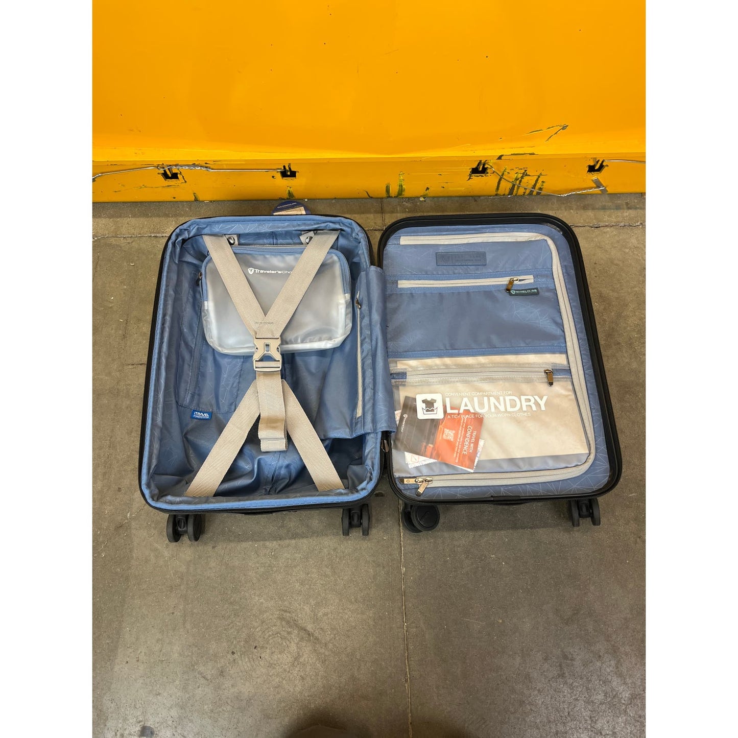 Traveler's Choice Grey Granville II 2-piece Luggage Set