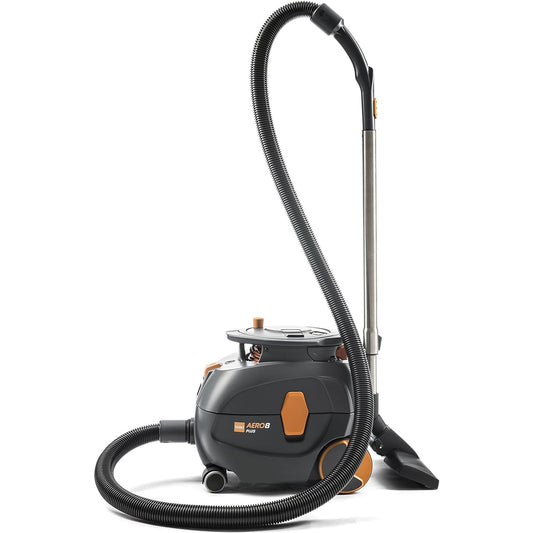 NEW - TASKI Aero 8 Plus Canister Dry Vacuum, 3.5 gallon, Grey/Orange - Retail $299
