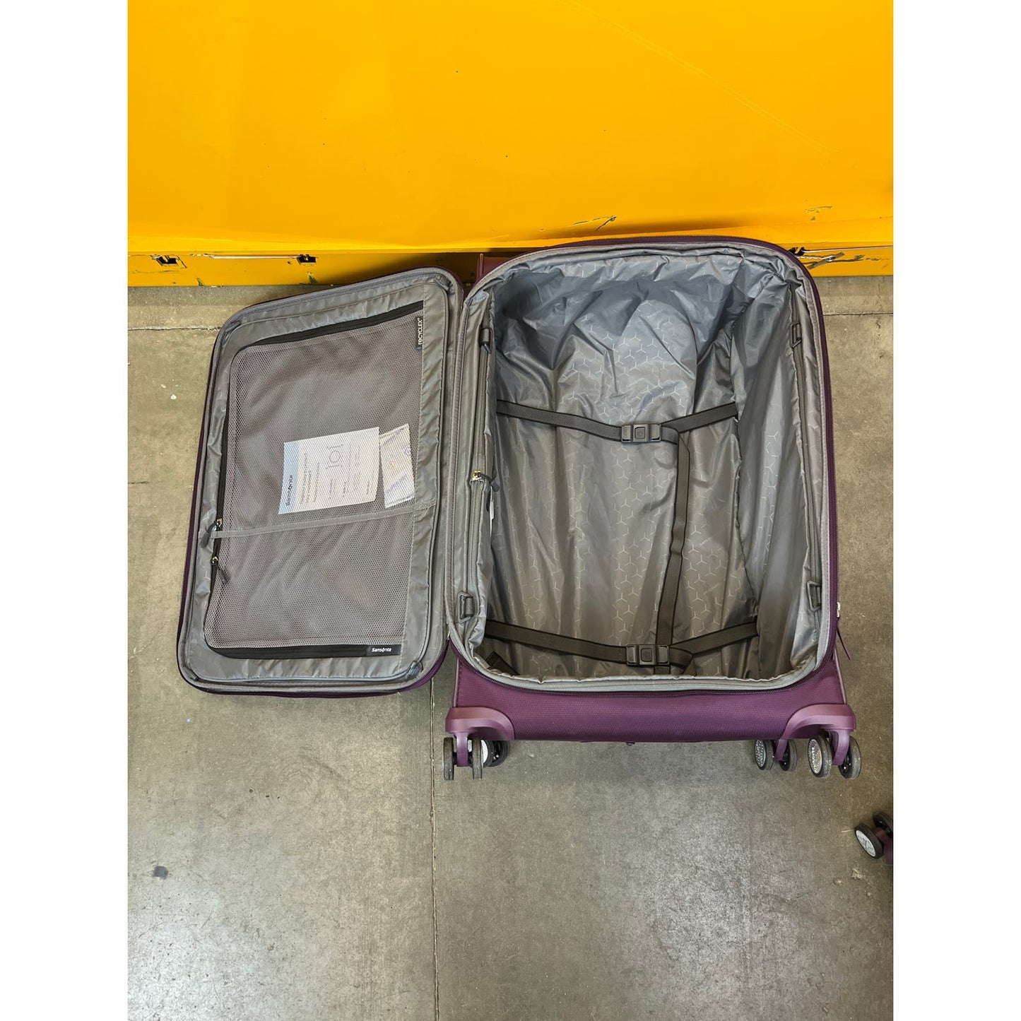 NEW - Samsonite Deep Purple Renew 2-piece Softside Set - Retail $199