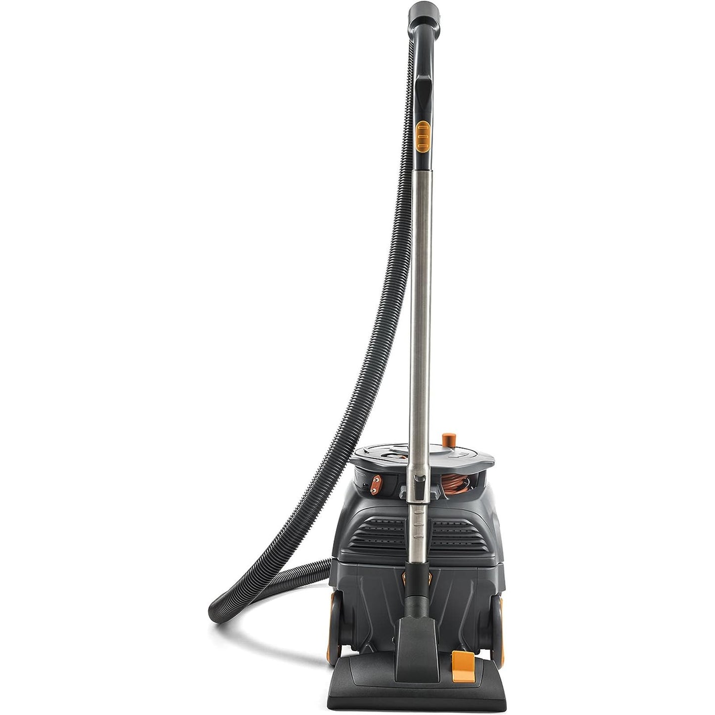 NEW - TASKI Aero 8 Plus Canister Dry Vacuum, 3.5 gallon, Grey/Orange - Retail $299