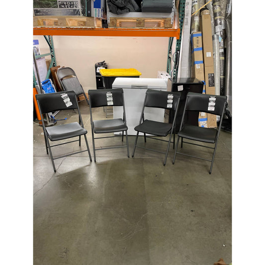 NEW - Lifetime Folding Chairs 4-pack - Retail $149