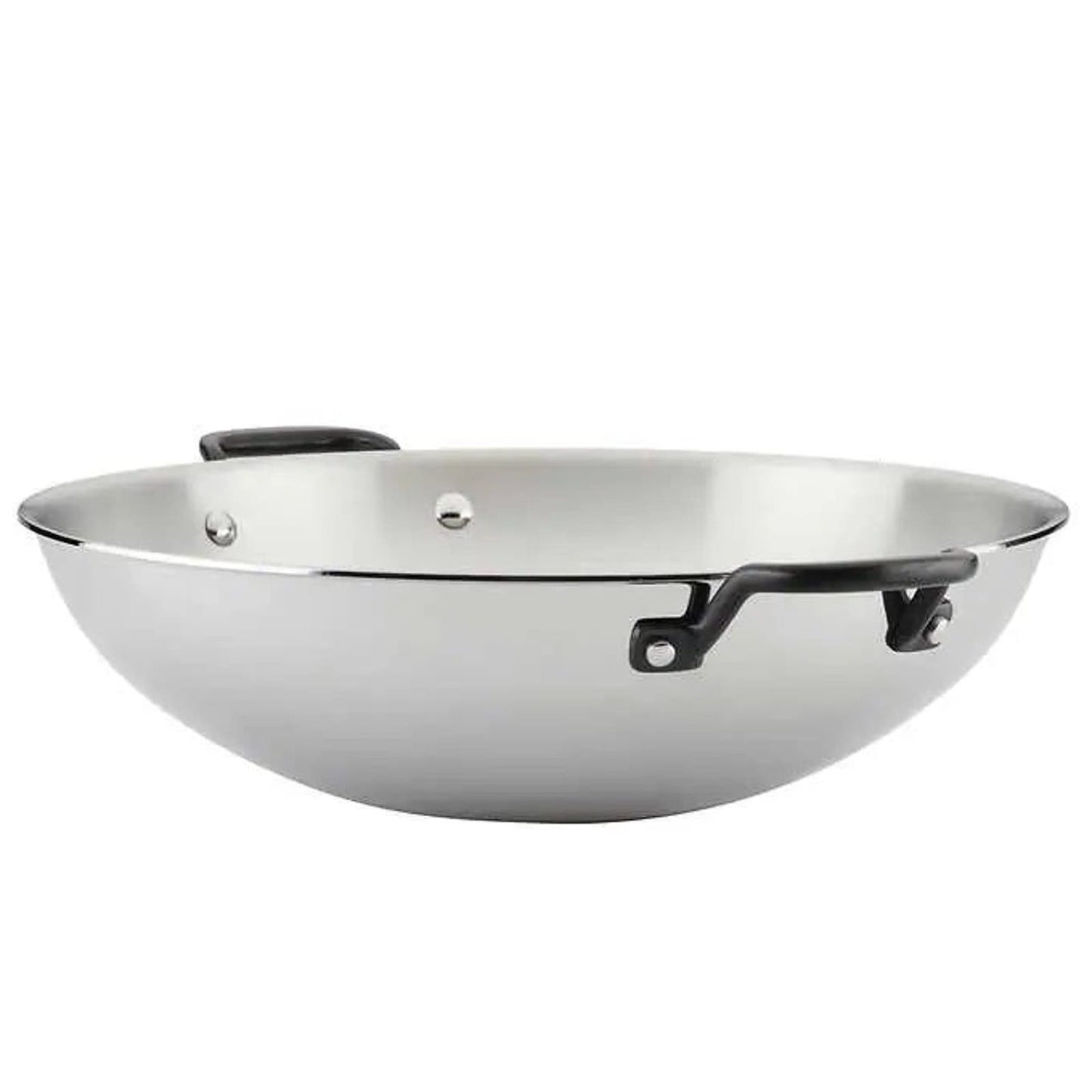 KitchenAid 15” 5-Ply Clad Stainless Steel Wok - Retail $99