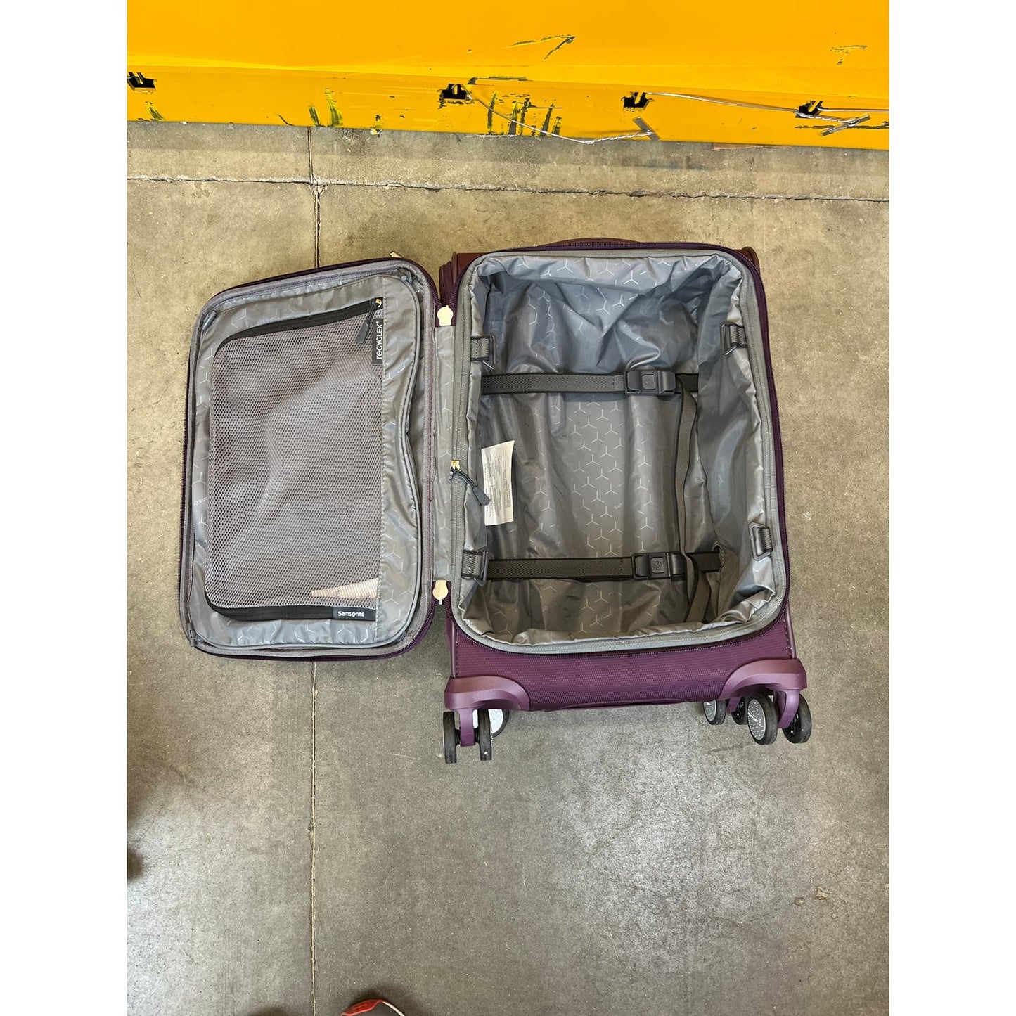 NEW - Samsonite Deep Purple Renew 2-piece Softside Set - Retail $199