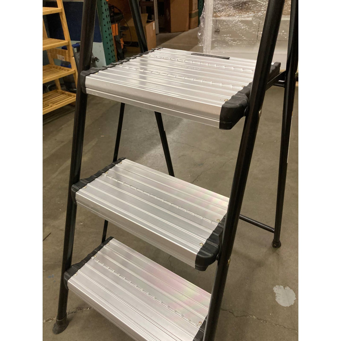 COSCO 3 Wide Step Folding Step Stool - retail $49