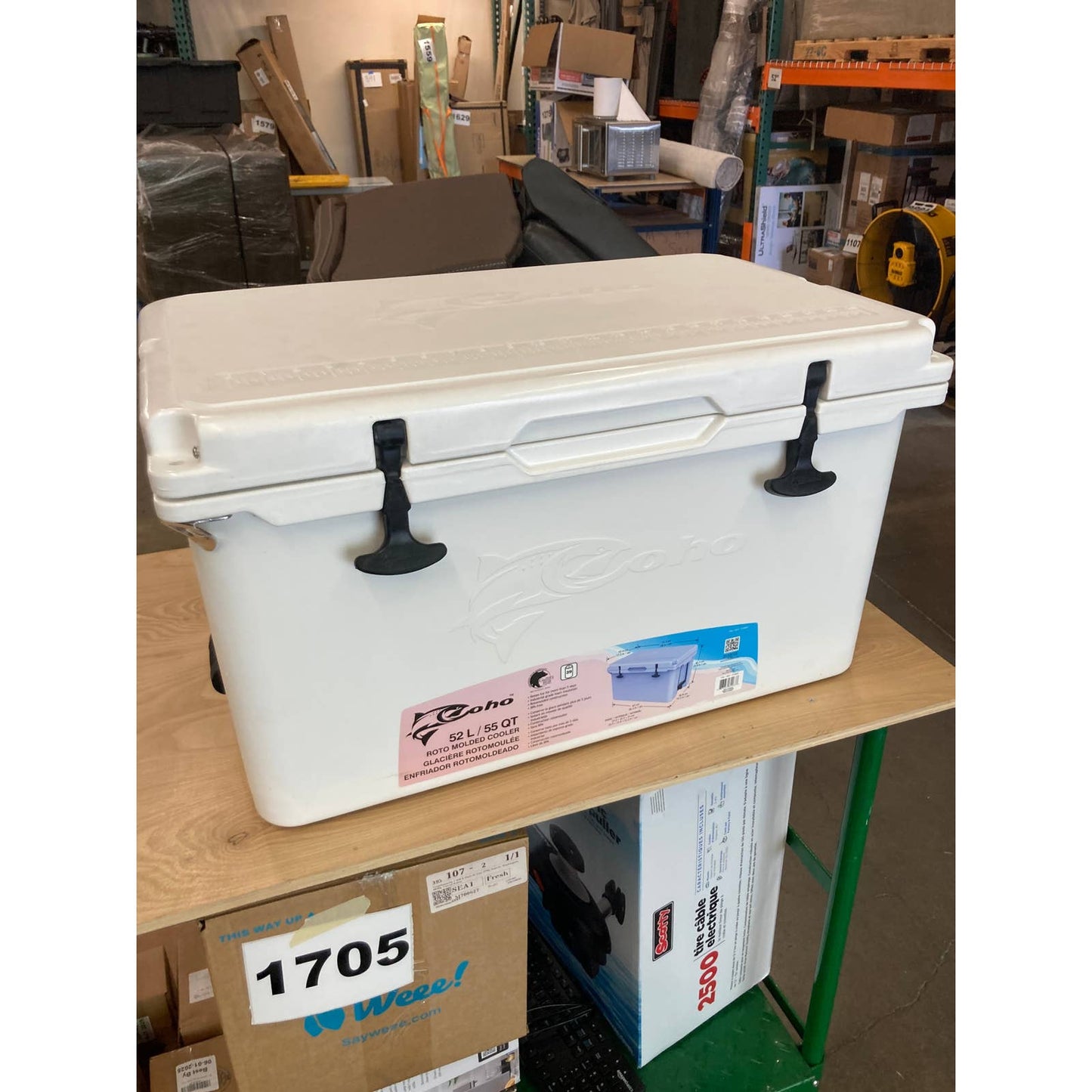 Like NEW - Coho 55QT Roto-Molded Cooler - Retail $139