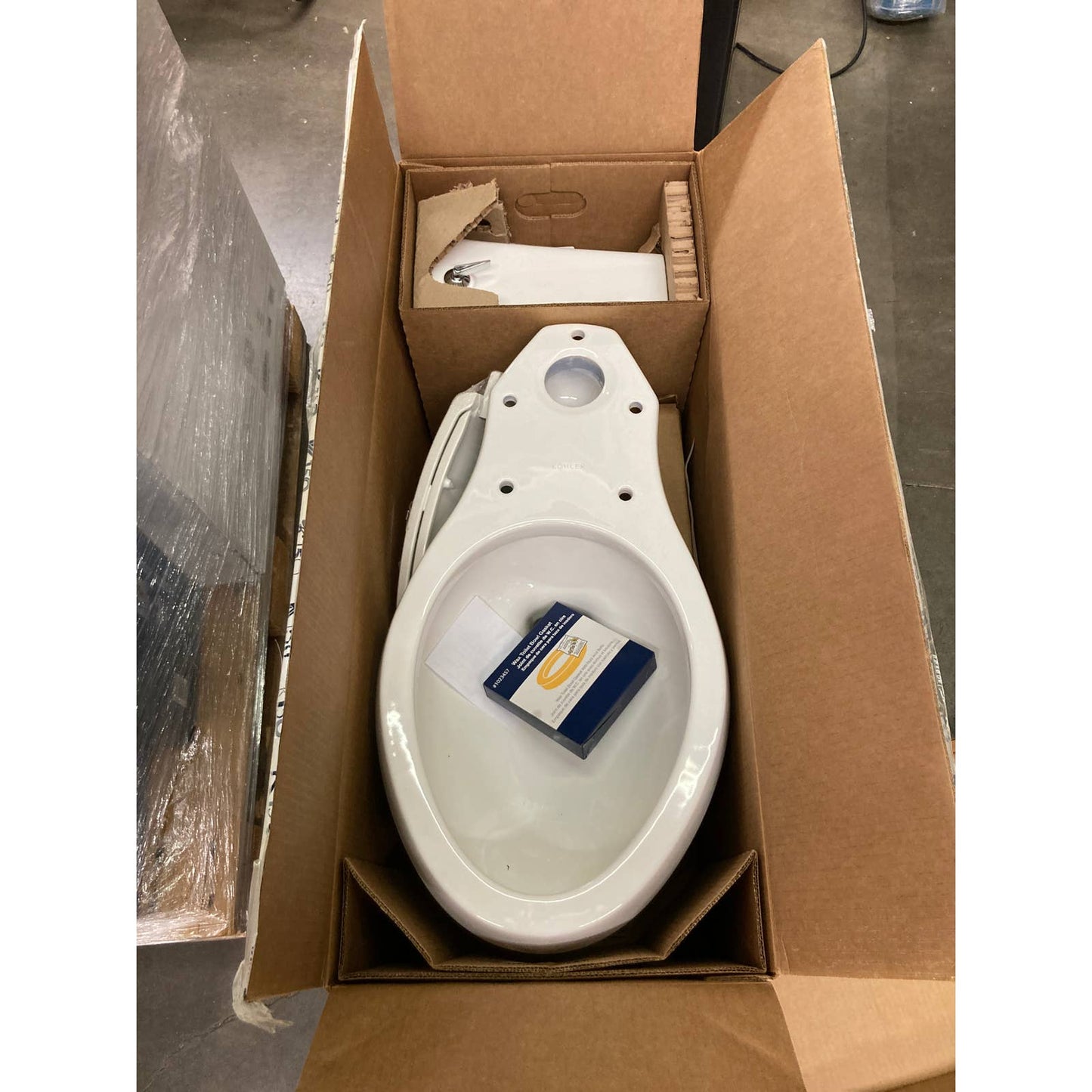 NEW - Kohler Comfort Height 2-Piece Elongated Toilet - Retail $199