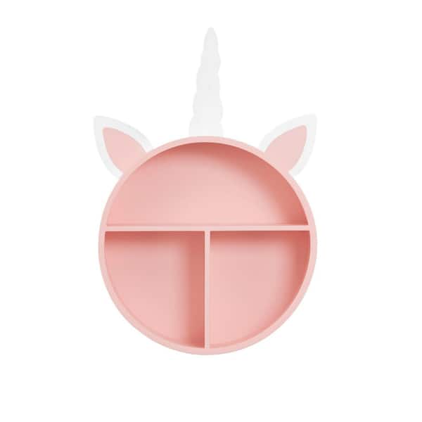 Kids Unicorn Pastel Pink Wall Shelf
