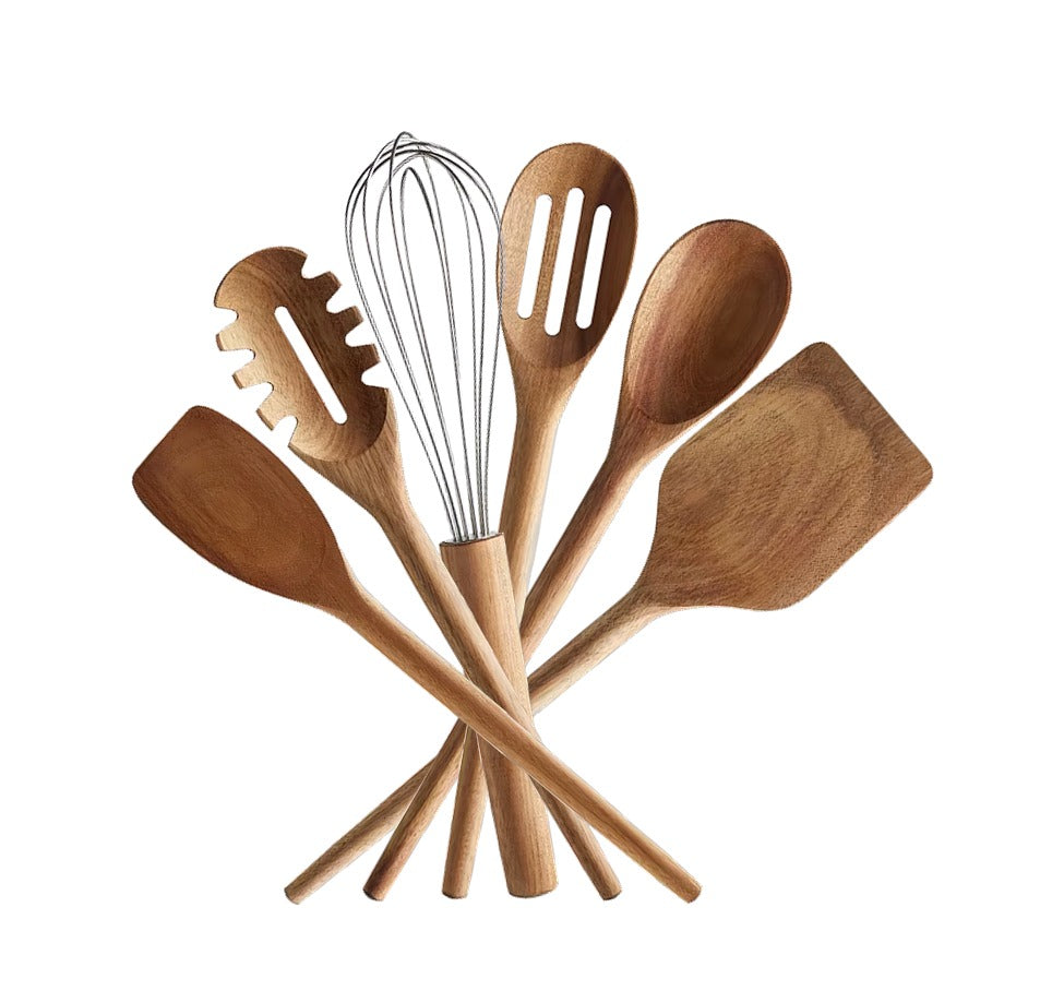 Acacia Wood Kitchen Utensils