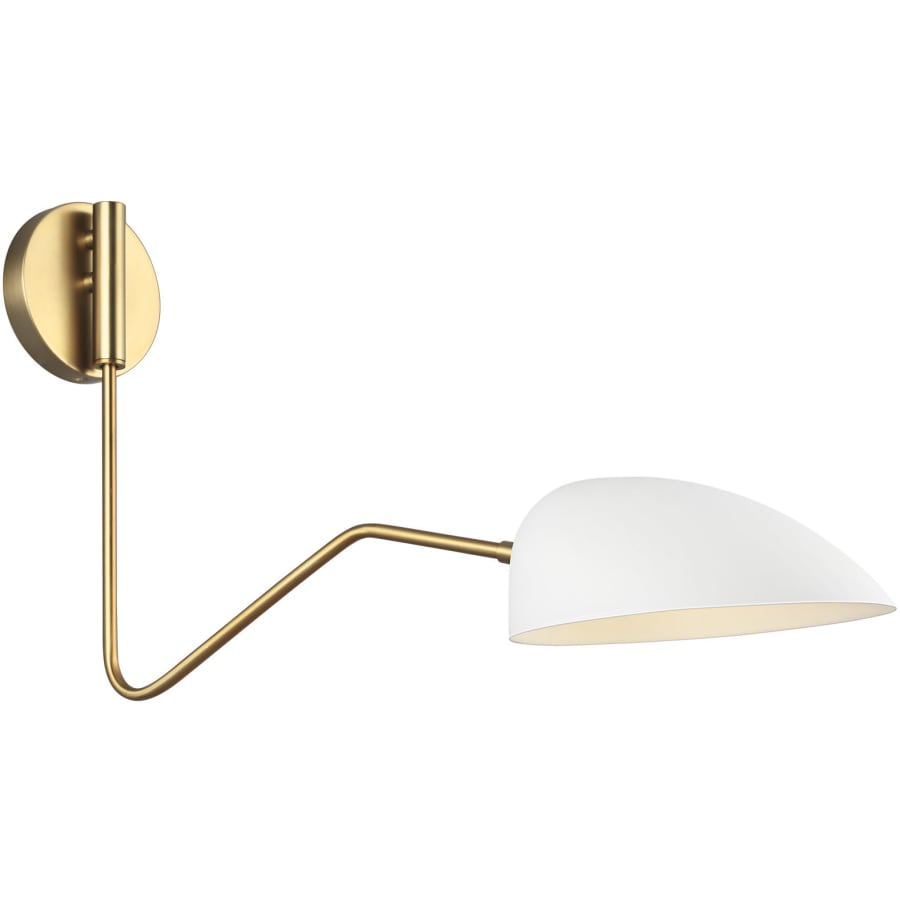 Visual Comfort EW1071MWT Jane 14" Tall Bathroom Sconce | Build.com