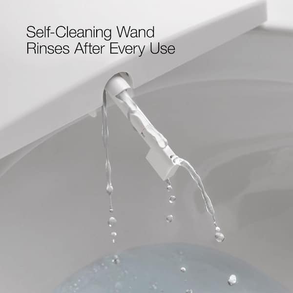 NEW - KOHLER Pure Wash E880 Electric Bidet Seat for Round Toilets with Remote Control in White
