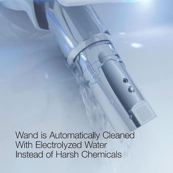 NEW - KOHLER Pure Wash E880 Electric Bidet Seat for Round Toilets with Remote Control in White