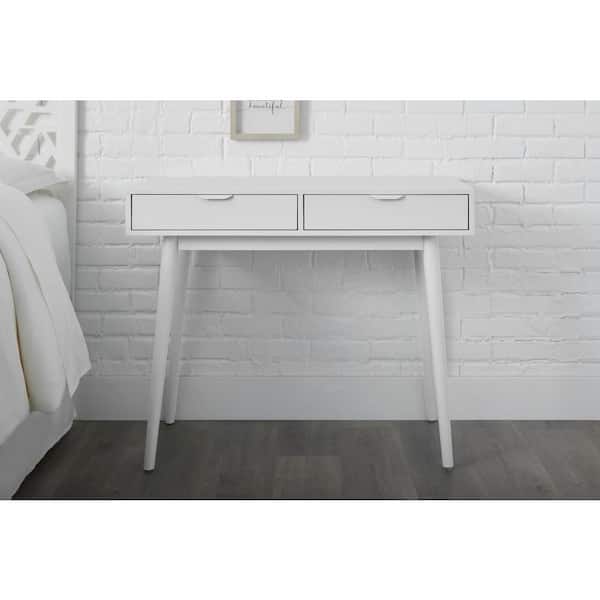 White Wood Desk (39.37 in W. X 31.50 in H.) DK1807222-WHT